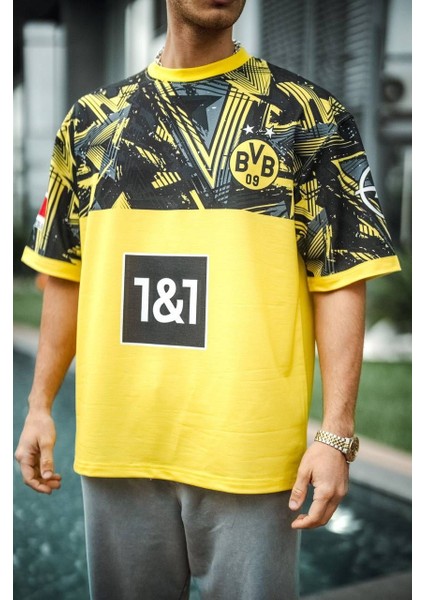 Dortmund Oversize Taraftar Tişört