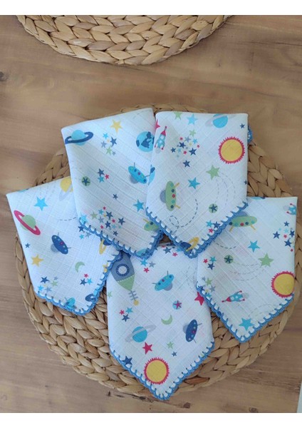 PAMUK Müslin Kumaş Ağız Mendili 25X25 fiyatları