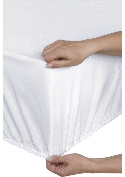 Bebe Pamuk Fitted Sıvı Geçirmez Alez 70X110+20 cm ve Diğer Ebatlar
