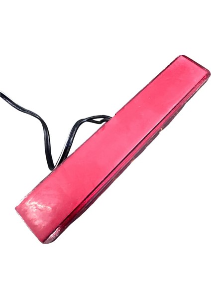 2ADET Kırmızı+Mavi 12VOLT Yapıştırma Dekor LED Lamba Iç ve Dış Uyumlu