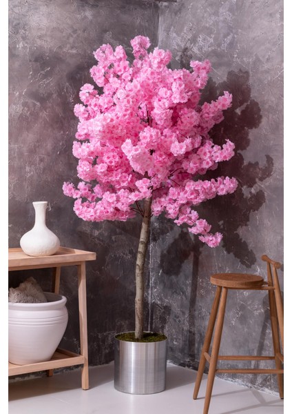 Pembe Yapay Ağaç Bahardalı 200 cm