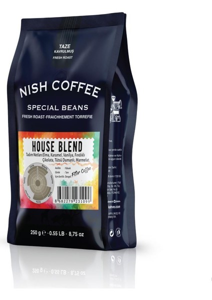 Nish Filtre Kahve House Blend 2 x 250 gr