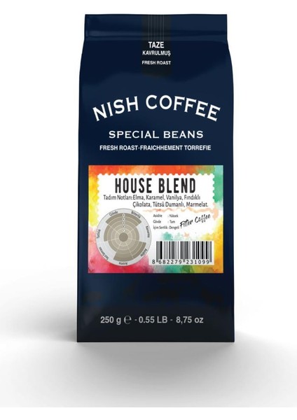 Nish Filtre Kahve House Blend 2 x 250 gr