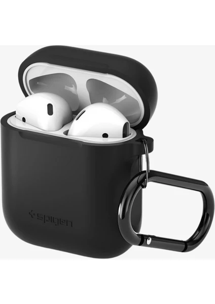 AirPods (2. nesil) / (1.nesil) Kılıf Silicone Fit (Silikon) Black - 066CS24808