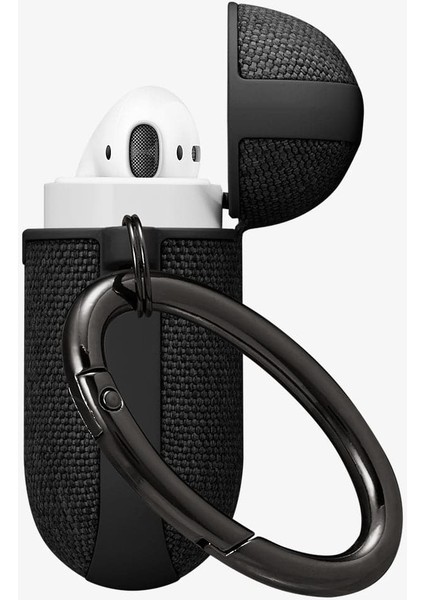 AirPods (2. nesil) / (1.nesil) Kılıf Urban Fit Dokuma Black - 074CS27030