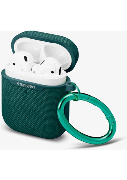 AirPods (2. nesil) / (1.nesil) Kılıf Urban Fit Dokuma Midnight Green - ASD00678