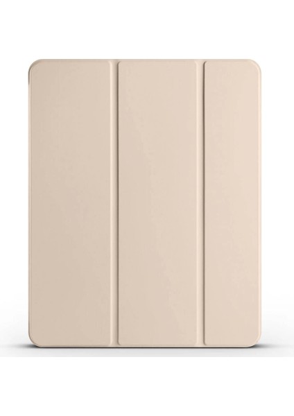 Apple iPad Air 2022 (5.nesil) Uyumlu 10.9 Inç Smart Cover Kalem Bölmeli Standlı 1-1 Kılıf