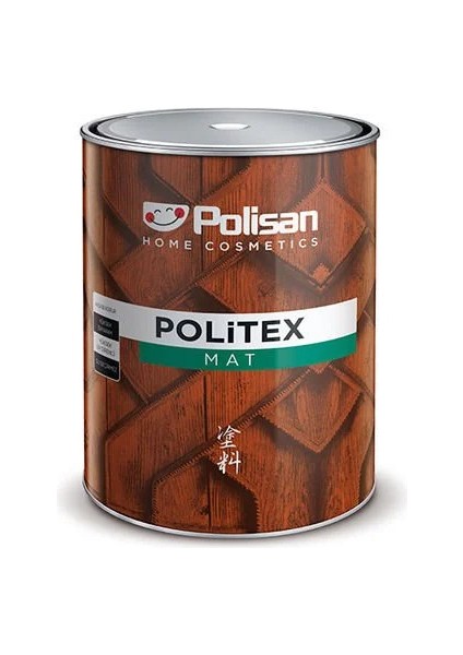 Polıtex Dekoratif Mat Maun 2,5 L