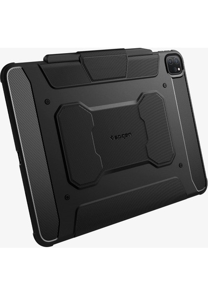 iPad Pro 13" (2024) Kılıf Rugged Armor Pro Black - ACS07007