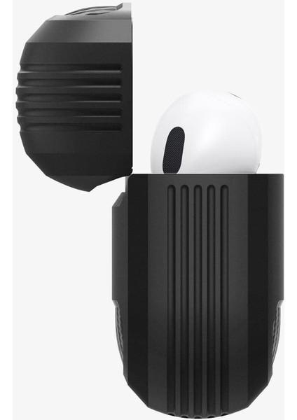 AirPods Pro (1. nesil) Kılıf Rugged Armor Matte Black - ASD00540