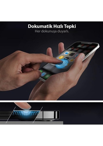 iPhone 12 / iPhone 12 Pro Cam Ekran Koruyucu Kolay Kurulum Glas.tR EZ Fit (2 Adet) - AGL01801