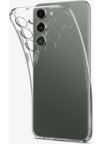 Galaxy S23 Kılıf Liquid Crystal 4 Tarafı Tam Koruma Crystal Clear - ACS05708
