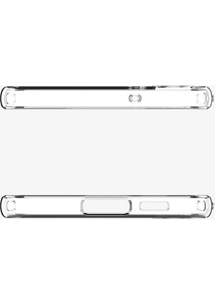 Galaxy S23 Kılıf Liquid Crystal 4 Tarafı Tam Koruma Crystal Clear - ACS05708
