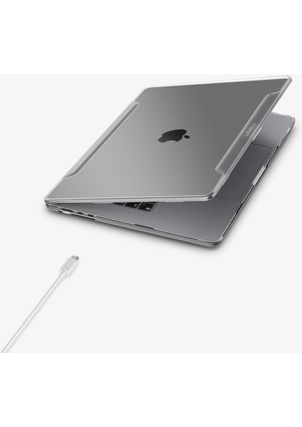 MacBook Air 15" M3 (2024) / M2 (2023) Kılıf Thin Fit Crystal Clear - ACS06957