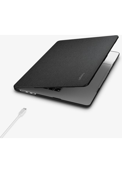 MacBook Air 15" M3 (2024) / M2 (2023) Kılıf Urban Fit Black - ACS06958