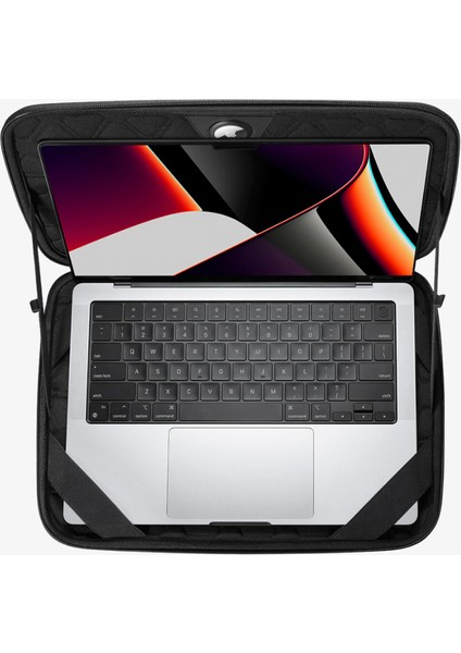 MacBook Pro 16'' Uyumlu Taşıma Çantası Rugged Armor Pro Pouch Black - AFA04271