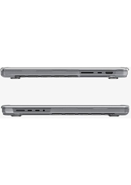 MacBook Pro 16" M3 (2023) / M2 (2023) / M1 (2021) Kılıf Thin Fit Crystal Clear - ACS04210