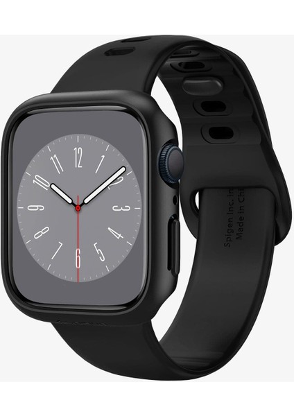 Apple Watch 41mm (Seri 9/8/7) Kılıf Thin Fit Black - ACS04184