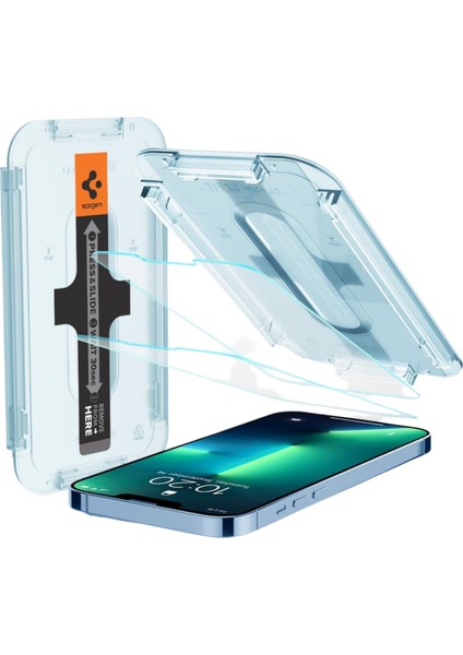 iPhone 14 Plus / 13 Pro Max Cam Ekran Koruyucu Kolay Kurulum GLAS.tR EZ Fit Slim HD (2 Adet) - AGL03375