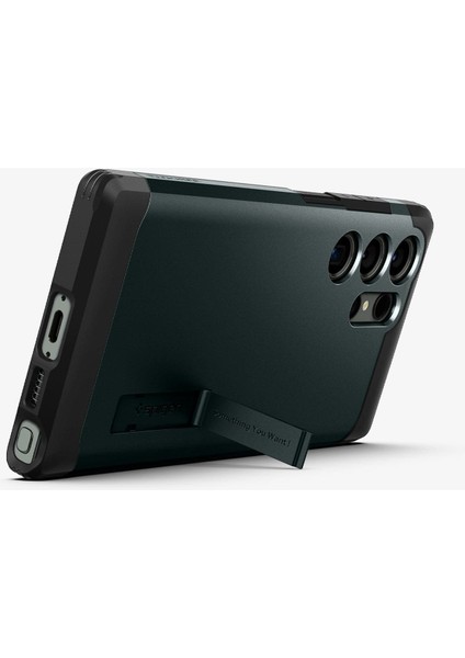 Galaxy S23 Ultra Kılıf Tough Armor Abyss Green - ACS05625 indirimleri