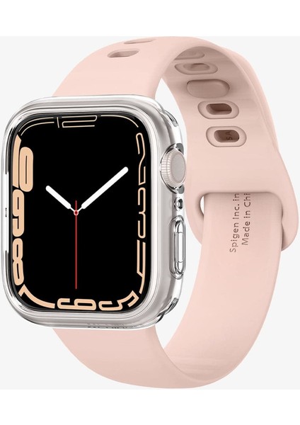 Apple Watch 41mm/40mm (Seri 9/8/SE2/7/6/SE/5/4) Kılıf Liquid Crystal 4 Tarafı Tam Koruma Crystal Clear - ACS04195 fırsatları