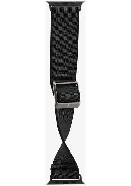 Apple Watch 42mm Seri 10 - 41mm Seri 9/8/7 - 40mm Seri SE2/SE/6/5/4 Kordon Kayış Band Lite Fit Black - AMP02290