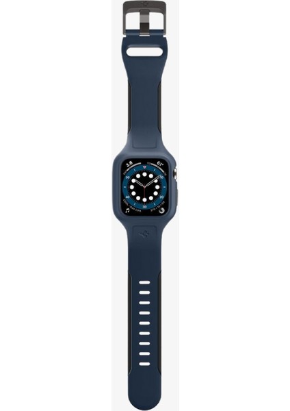 Apple Watch 44mm (Seri SE2/6/SE/5/4) Kılıf & Kordon Kayış Liquid Air Pro Blue - ACS02225 fırsatları