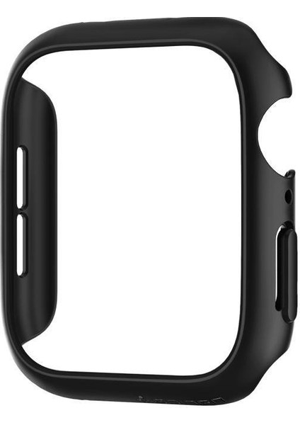 Apple Watch 44mm (Seri SE2/6/SE/5/4) Kılıf Thin Fit Black - 062CS24474