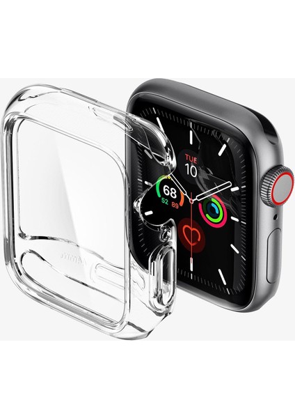 Apple Watch 44mm (Seri SE2/6/SE/5/4) Kılıf Ultra Hybrid Crystal Clear - ACS00428