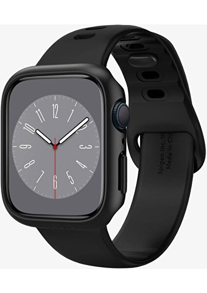 Apple Watch 45mm (Seri 9/8/7) Kılıf Thin Fit Black - ACS04174