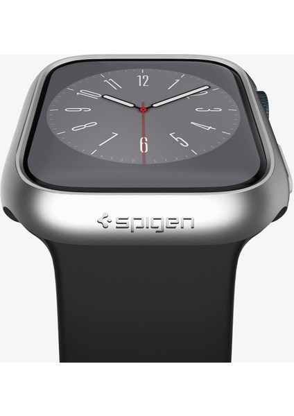 Apple Watch 45mm (Seri 9/8/7) Kılıf Thin Fit Graphite - ACS04178