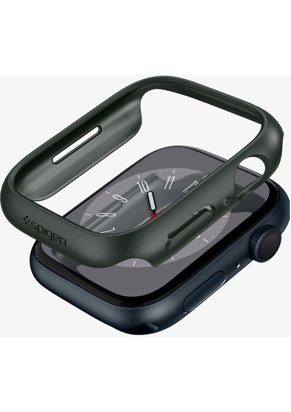 Apple Watch 45mm (Seri 9/8/7) Kılıf Thin Fit Military Green - ACS04175 fiyatları