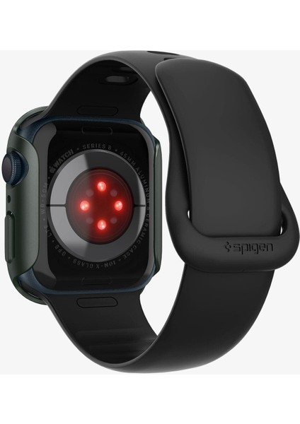 Apple Watch 45mm (Seri 9/8/7) Kılıf Thin Fit Military Green - ACS04175