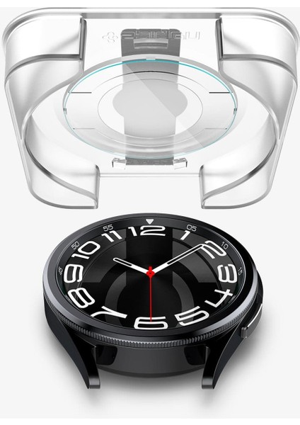 Galaxy Watch 6 (43mm) Cam Ekran Koruyucu Kolay Kurulum GLAS.tR EZ Fit Slim HD (2 Adet) - AGL07067