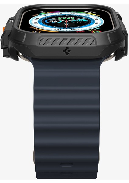 Apple Watch 49mm (Ultra 2/1) Kılıf Lock Fit Black - ACS06208