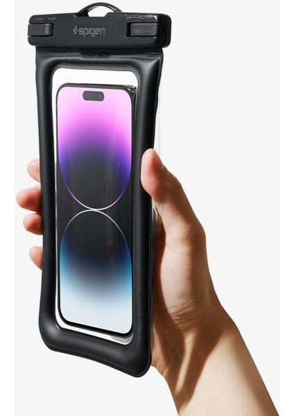 Aqua Shield Floating WaterProof iPX8 Sertifikalı Su Geçirmez Yüzer Kılıf A610 Black - AMP04529