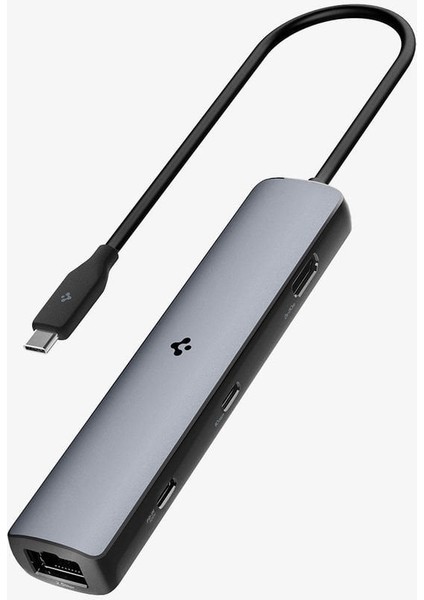 ArcDockPro 100W Güç Adaptörü 6in1 USB-C Multi Hub / Çoklayıcı 6 Port / 8k 60hz / Ethernet 2.5Gbps / Usb4 Gen3 / MacBook PD2302 Space Gray - ACA06193