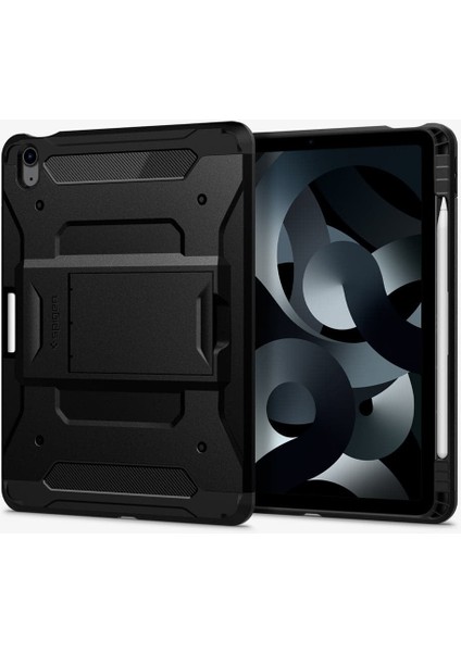 iPad Air 11" (2024) / iPad Air 10.9" (2022 / 2020) Kılıf Tough Armor Pro Black - ACS02051