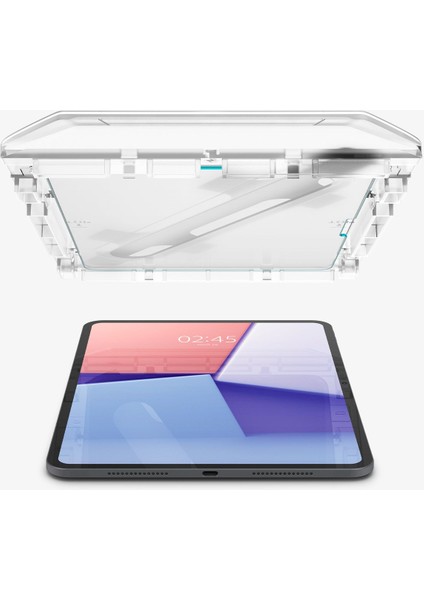 iPad Pro 11" (2024) Cam Ekran Koruyucu Kolay Kurulum Glas.tR EZ Fit Slim HD - AGL07788