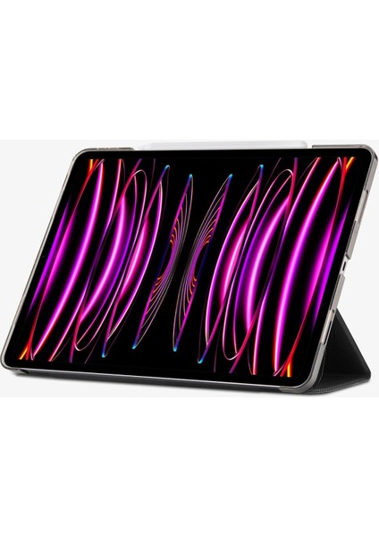 iPad Pro 12.9" (2022 / 2021) Kılıf Liquid Air Folio Black - ACS02884