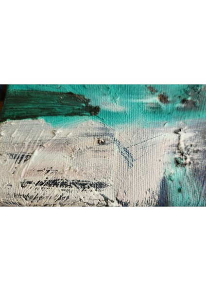 Minimalist Yağlıboya Dokulu Tablo 12x12cm fiyatları