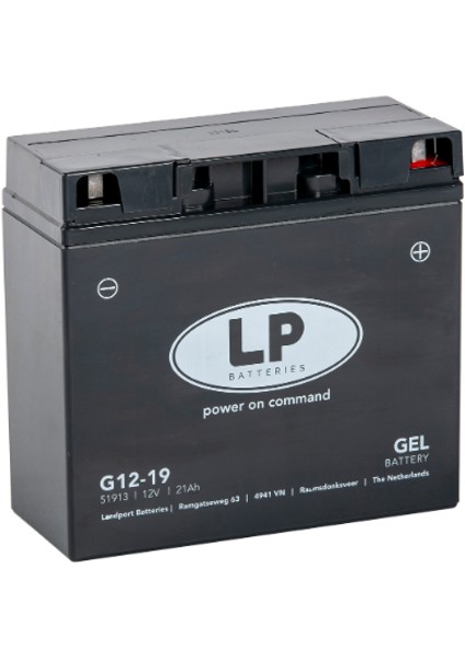 Lp G12-19 51913-GEL Akü