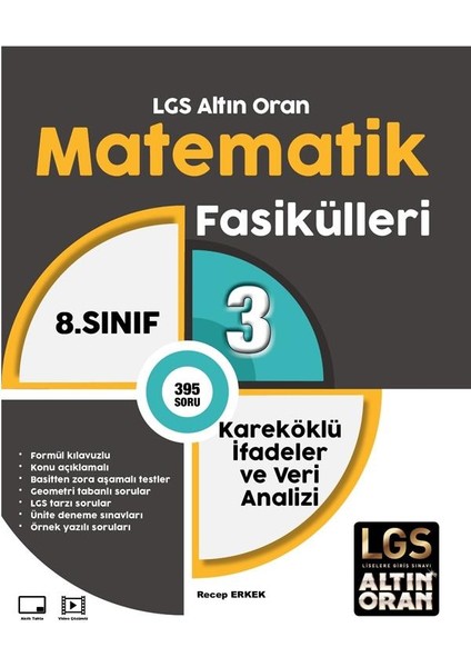 Altın Oran 8. Sınıf Matematik Fasikülleri Kareköklü İfadeler ve Veri Analizi