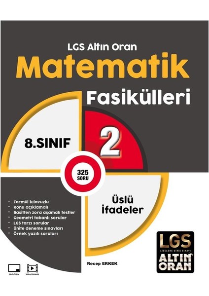 Altın Oran 8. Sınıf Matematik Fasikülleri Üslü İfadeler