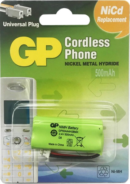 T436 2.4V 500 mAh 2'li Telsiz Telefon Pili fiyatları