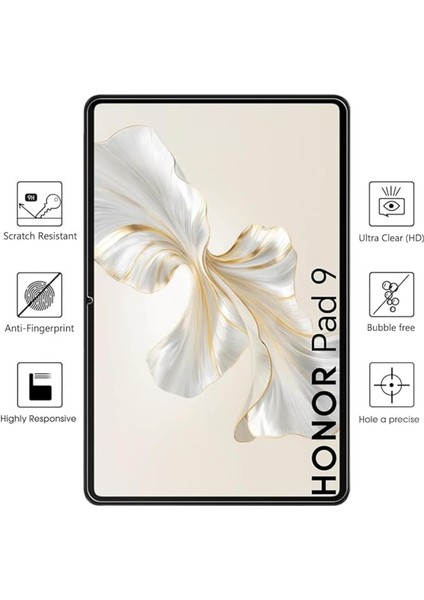 Honor Pad 9 12.1 Inç ile Uyumlu Tam Koruma Nano Esnek Tablet Kırılmaz Ekran Koruyucu