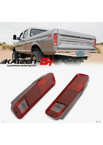 2ADET Sağ/sol Vintage / Old Ford F150/F250/F350 Bronco E100 E150 E250 E350 Stop Lambası Duysuz modelleri