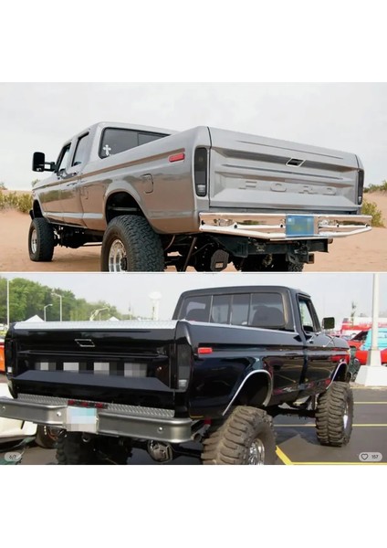 2ADET Sağ/sol Vintage / Old Ford F150/F250/F350 Bronco E100 E150 E250 E350 Stop Lambası Duysuz indirimleri