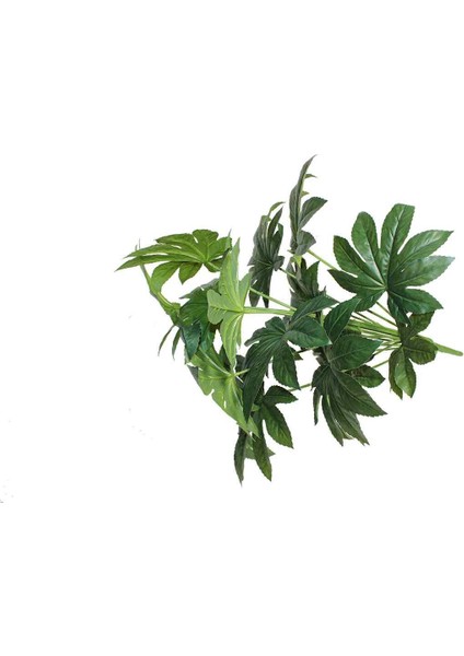 Yapay Salon Köşe Çiçeği Japon Çınar 80 cm (Saksısız)