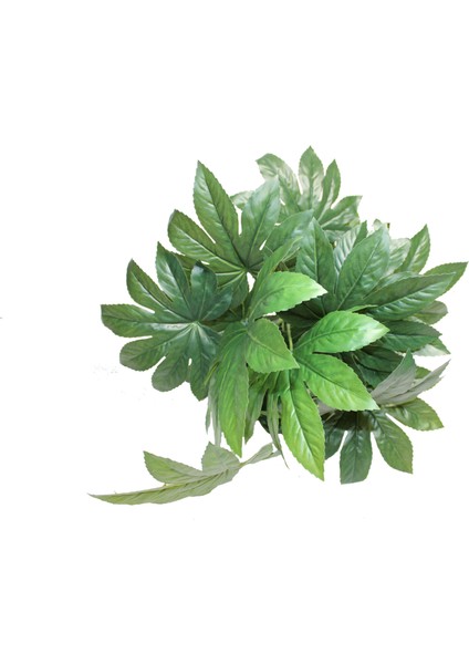 Yapay Salon Köşe Çiçeği Japon Çınar 80 cm (Saksısız)